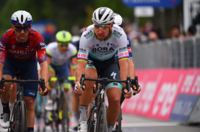 Aucun Giro d'Italia ne gâte Peter Sagan dans l'étape 3