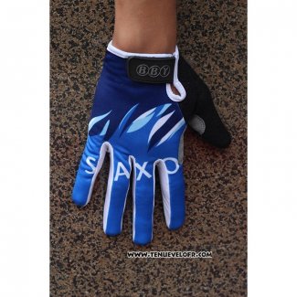 2020 Saxo Gants Doigts Longs Bleu