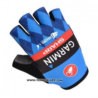 2014 Garmin Gants Ete Ciclismo Bleu