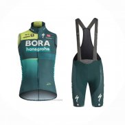 2024 Gilet Coupe-vent Bora-Hansgrone Vert Et Cuissard