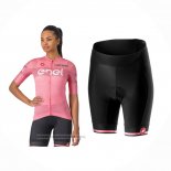 2024 Maillot Cyclisme Femme Giro d'Italia Rose Manches Courtes Et Cuissard