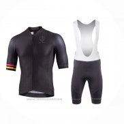 2024 Maillot Cyclisme Nalini Noir Manches Courtes Et Cuissard